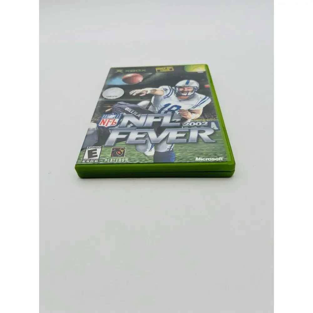NFL Fever 2002 (Microsoft Xbox, 2001) Complete Tested Working - VG Condition CIB